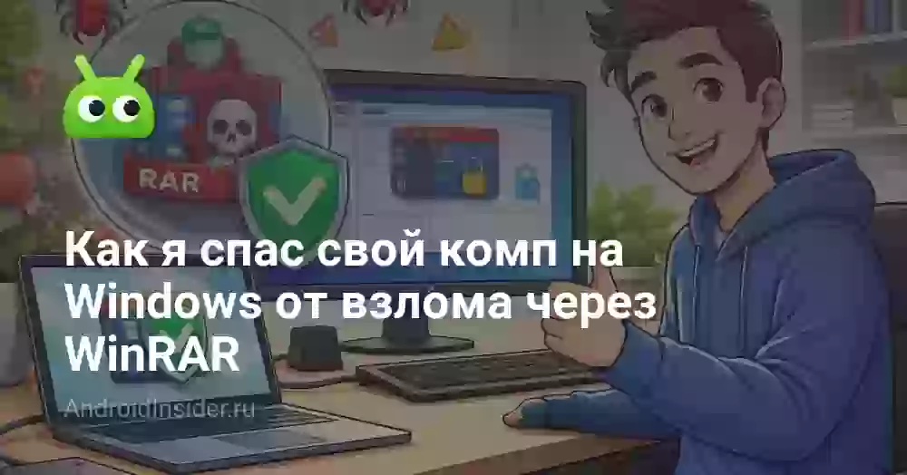 Как я спас свой комп на Windows от взлома через WinRAR
